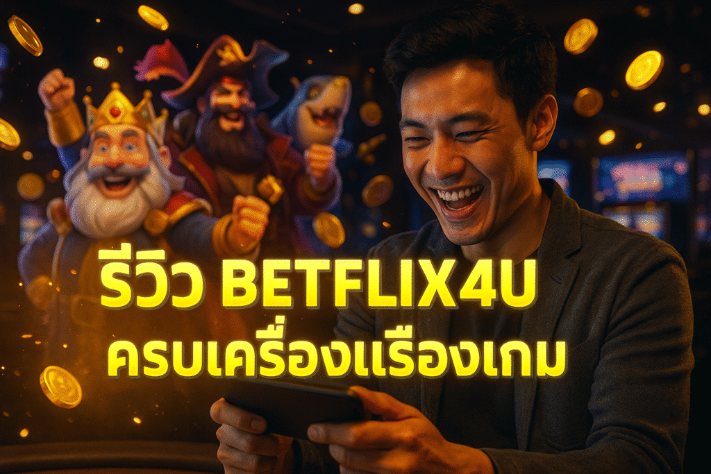 รีวิว BETFLIX4U ครบเครื่องเรื่องเกม