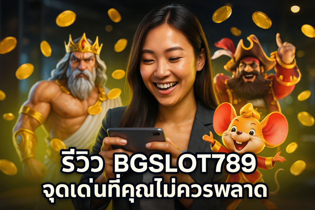 รีวิว BGSLOT789 จุดเด่นที่คุณไม่ควรพลาด