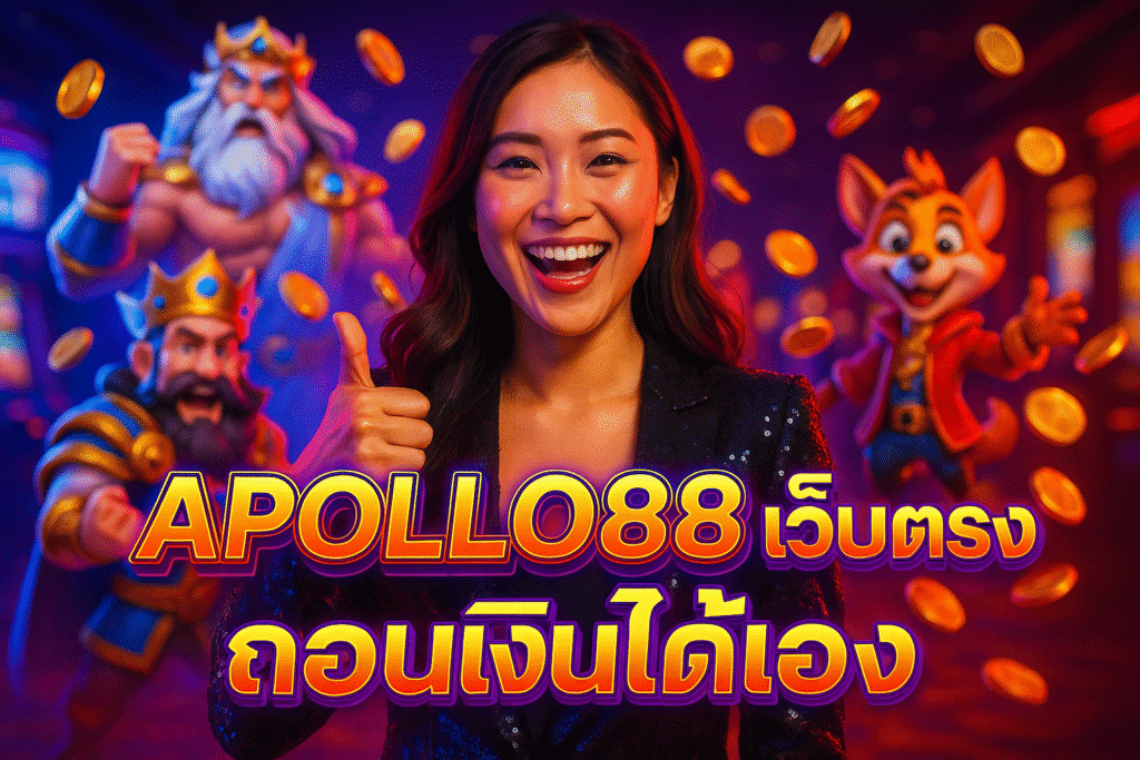 APOLLO88 เว็บตรง ถอนเงินได้เอง